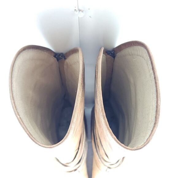 Freebird by Steven Women's Drove US8 Leather Distressed Brown Western Boots - Picture 12 of 16